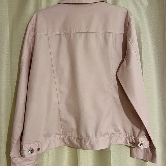 SML Sport Pink Embellished Button-Up Jacket – Size XXL - Picture 5 of 5